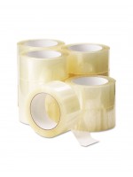 ADHESIVE TAPE 50 mm X 132 m, transparent Solvent
