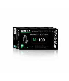 NITRIL-EINWEGHANDSCHUHE, M Größe, schwarz, Packung
