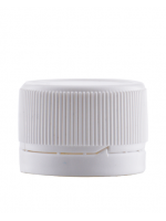 PLASTIEK DEKSEL PP 28mm met garantiering, wit, per eenh