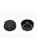 PLUG WITH GASKET HDPE 61 mm, black, pcs