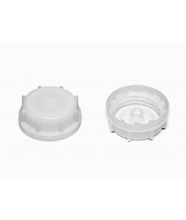 VERSCHLUSS MIT BELÜFTUNG HDPE 61 mm, weiß, stück