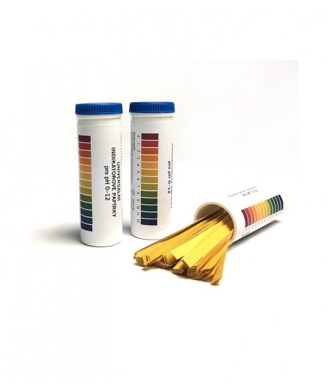 INDICATORE UNIVERSALE pH 1-12, 100 pezzi (1 confezione)