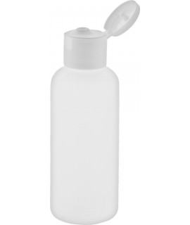 FLACON 100 ML AVEC COUVERCLE RABATTABLE (NEUF)