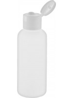 FLACON 100 ML AVEC COUVERCLE RABATTABLE (NEUF)