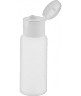 FLACON 50 ML AVEC COUVERCLE RABATTABLE (NEUF)