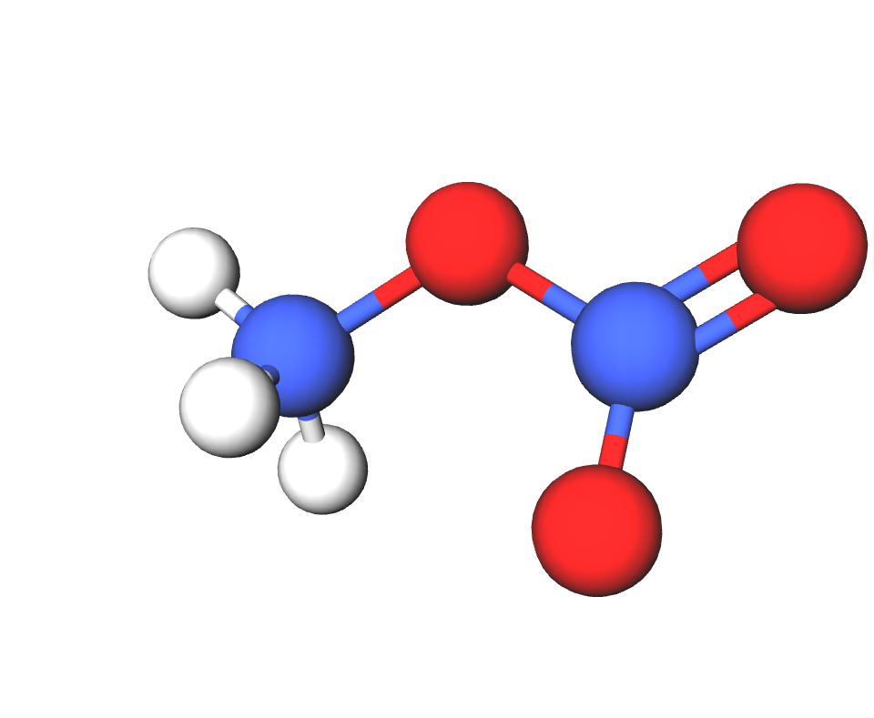 Ammonium nitrate 3D