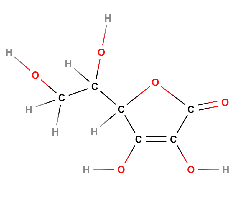 Ascorbic acid 2D