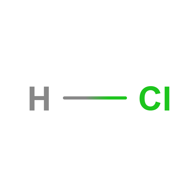 Hydrochloric acid 2D