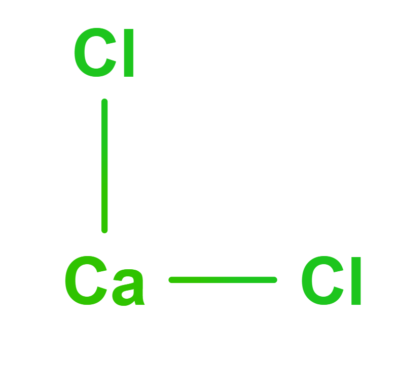 Kalcio dichloridas 2D
