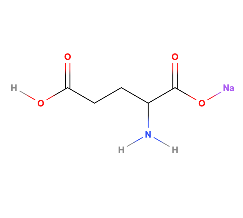 Monosodium glutamate 2D