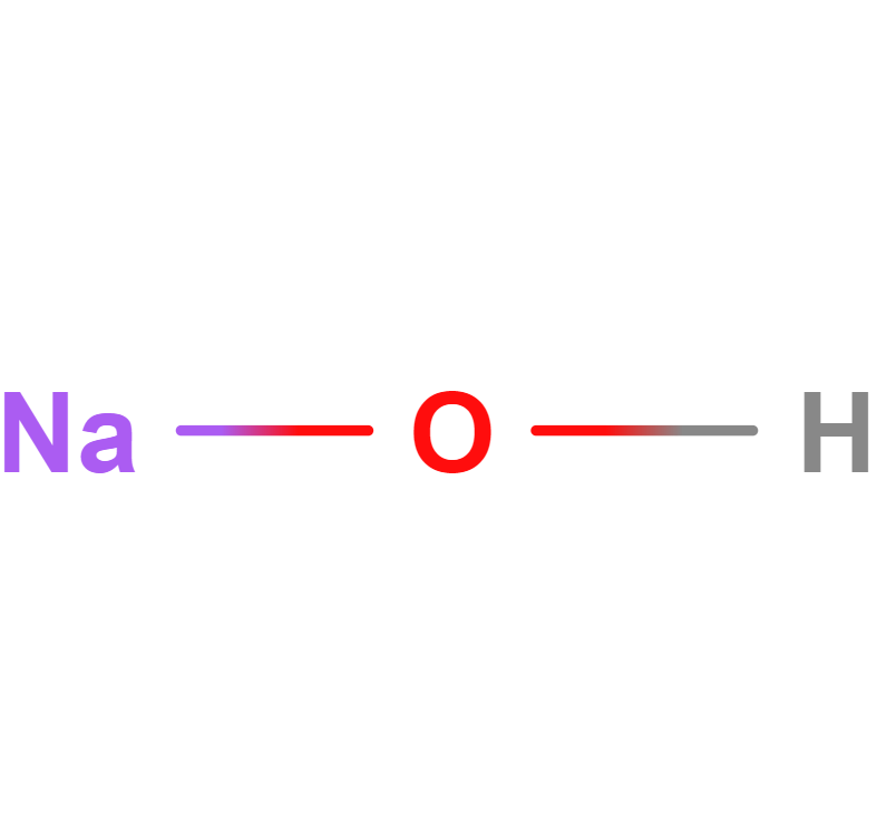 Natrio hidroksidas 2D